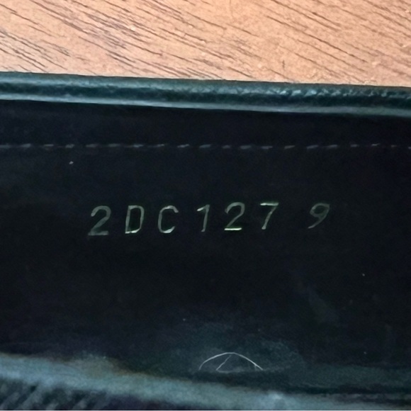 PRADA Black Saffiano Leather Loafers with Rubber Soles Size 9 (US10) - Picture 3 of 16